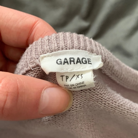 Garage long sleeve shirt/sweater size XS (lilac) - Picture 4 of 5